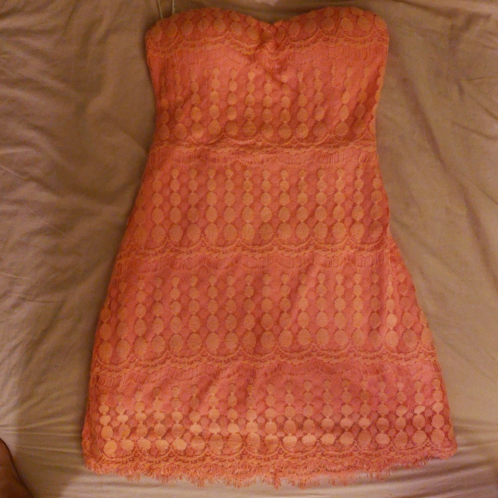 Strapless dress